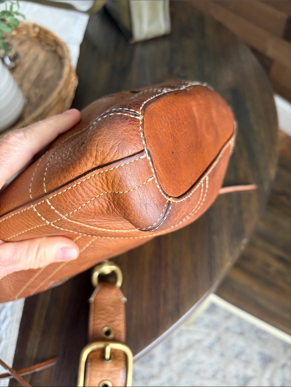 Vintage Coach Chelsea Laced Hobo Shoulder Bag - Picture 16 of 16
